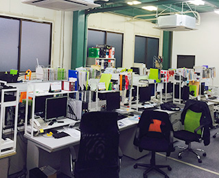 エナブルのオフィス内