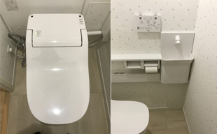 東京都中央区トイレ交換工事