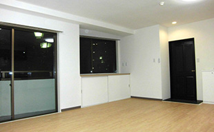 店舗を賃貸アパート仕様に改修