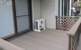 ウッドデッキリニューアル